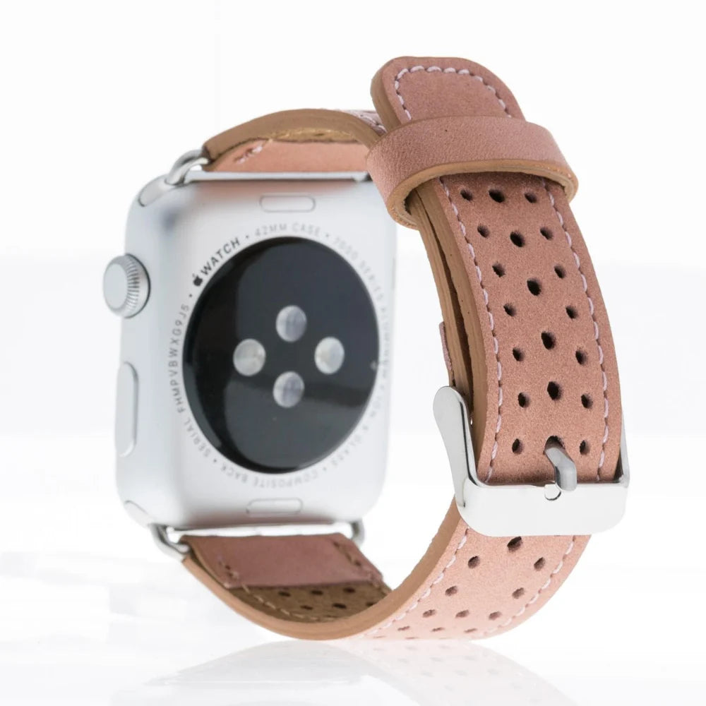 87011 Lederarmband für Apple Watch aus echtem Leder
