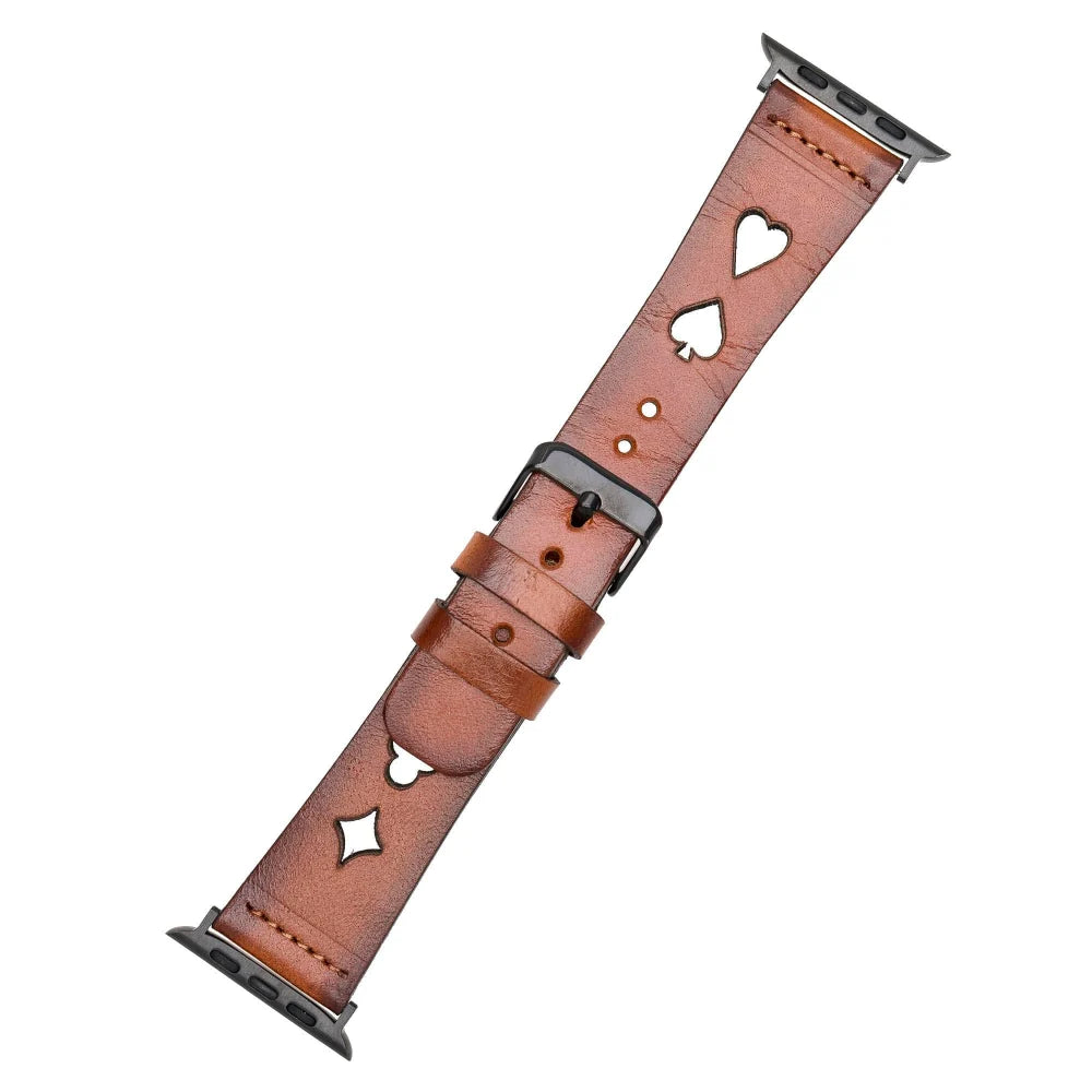 Avesta Lederarmband für Apple Watch aus echtem Leder