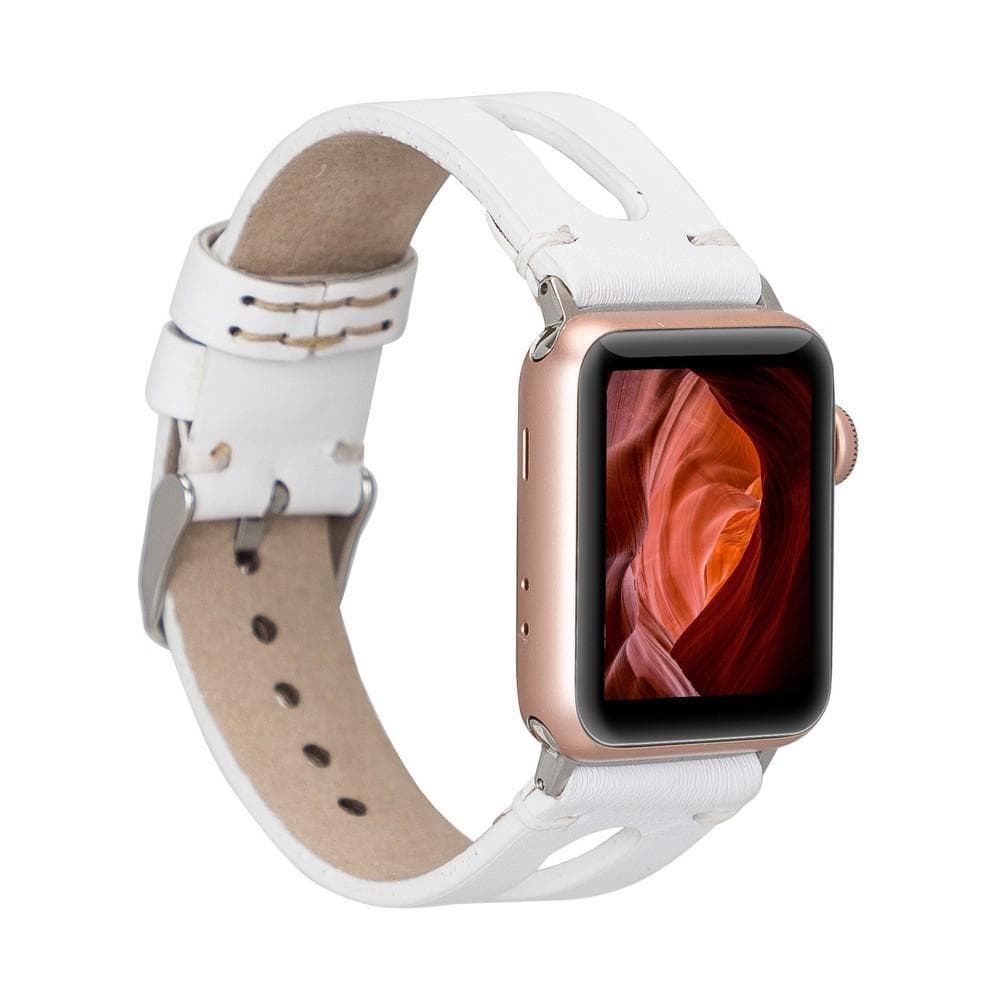 Leather Apple Watch Bands - BA2 Style Drop Cut