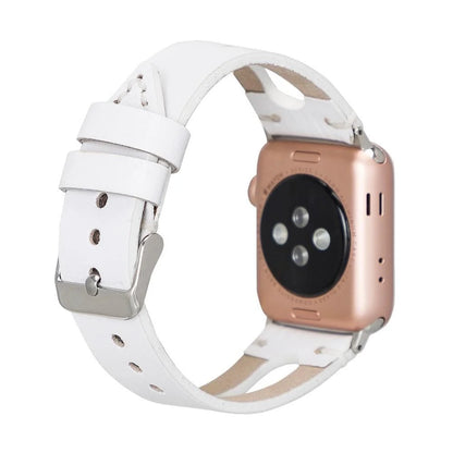 BA2 Lederarmband für Apple Watch aus echtem Leder