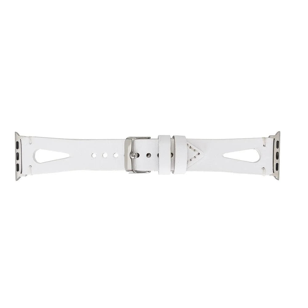 BA2 Lederarmband für Apple Watch aus echtem Leder in Braun