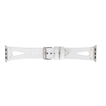 BA2 Lederarmband für Apple Watch aus echtem Leder in Braun