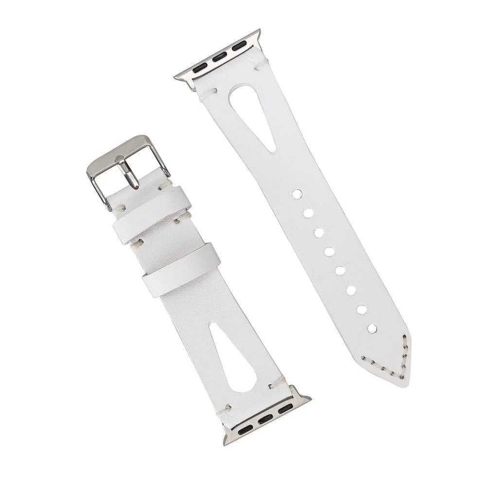 BA2 Lederarmband für Apple Watch aus echtem Leder in Braun