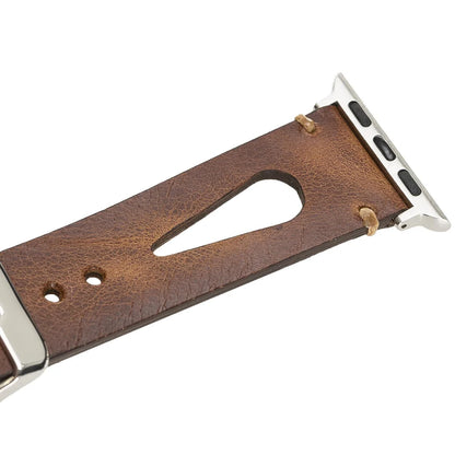 BA2 Lederarmband für Apple Watch aus echtem Leder