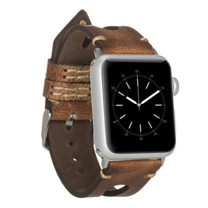 BA2 Lederarmband für Apple Watch aus echtem Leder