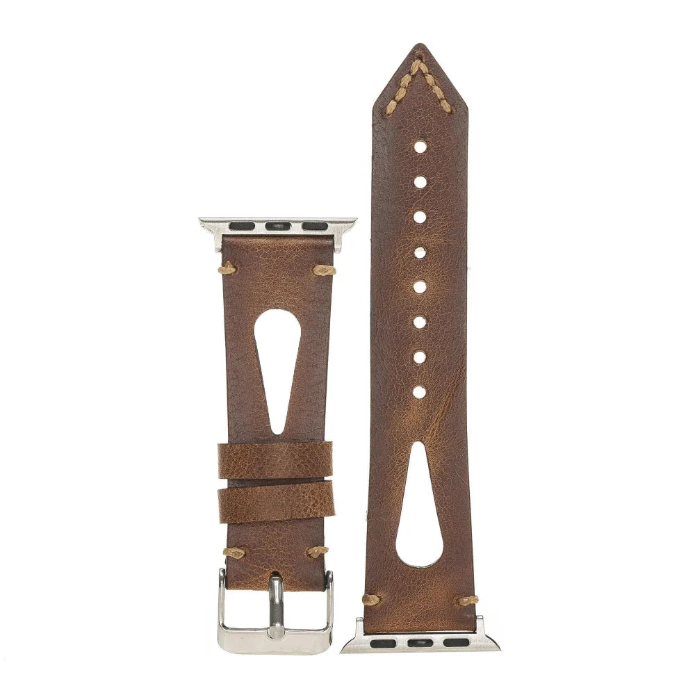 BA2 Lederarmband für Apple Watch aus echtem Leder