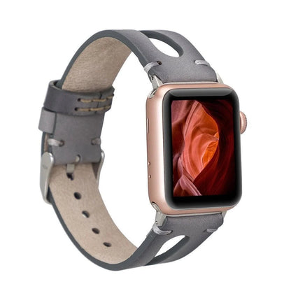 BA2 Lederarmband für Apple Watch aus echtem Leder