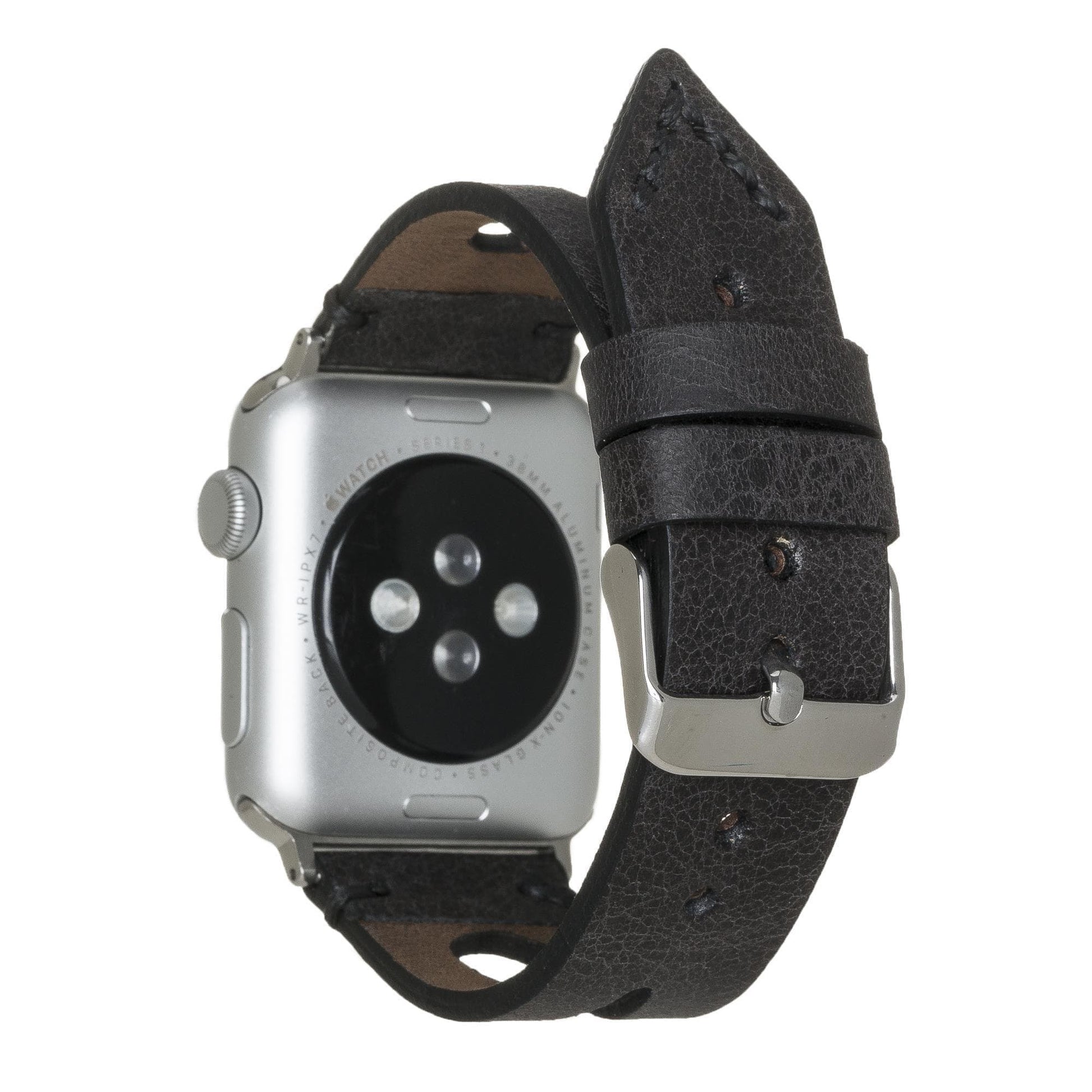 Leather Apple Watch Bands - BA2 Style Drop Cut