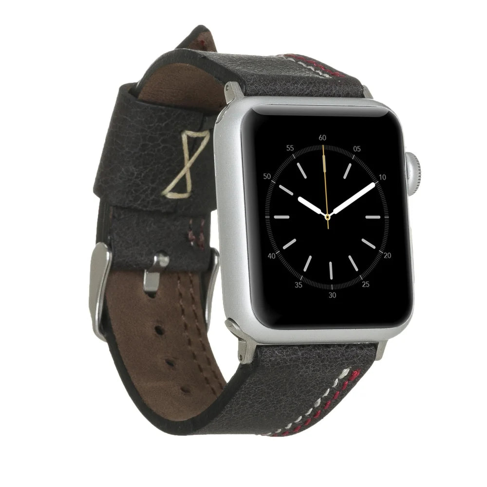 BA3 Lederarmband für Apple Watch aus echtem Leder