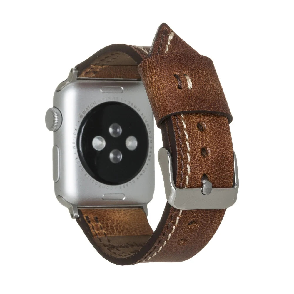 BA3 Lederarmband für Apple Watch aus echtem Leder