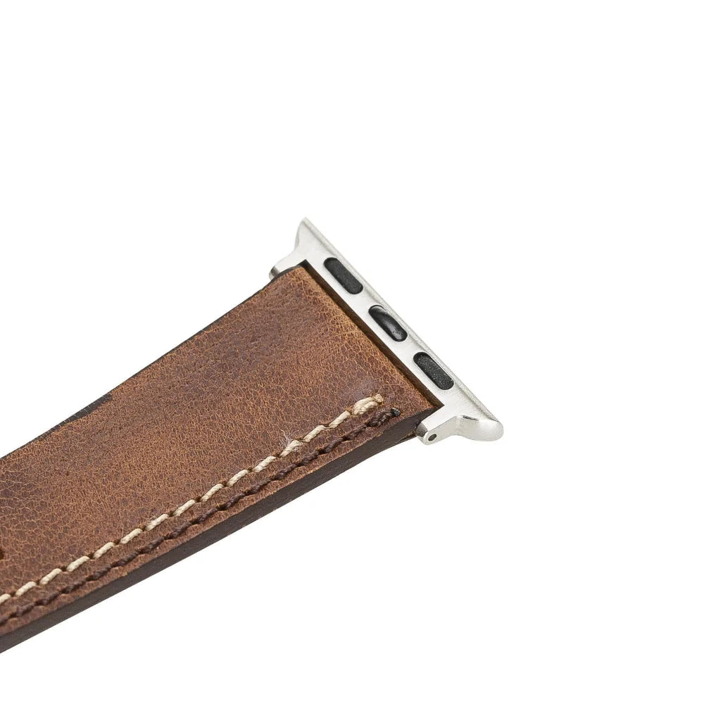 BA3 Lederarmband für Apple Watch aus echtem Leder