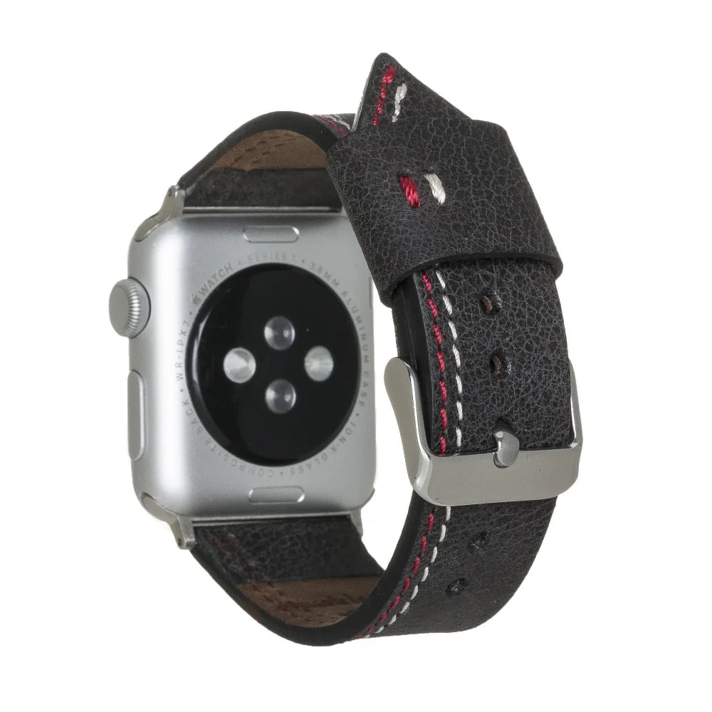 BA3 Lederarmband für Apple Watch aus echtem Leder