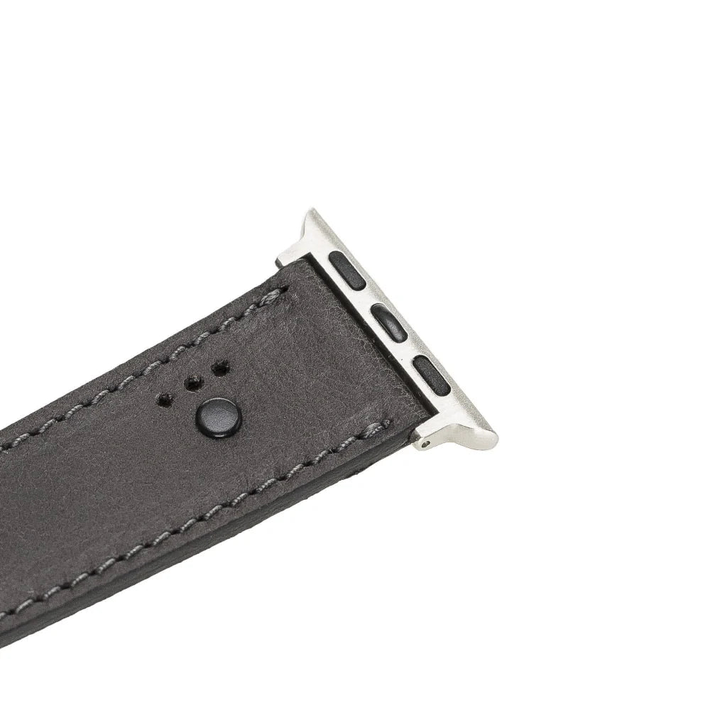 BA4 Lederarmband für Apple Watch aus echtem Leder