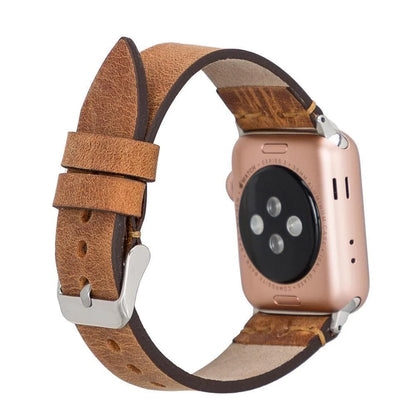 BA7 Lederarmband für Apple Watch aus echtem Leder