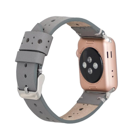 BA8 Lederarmband für Apple Watch aus echtem Leder
