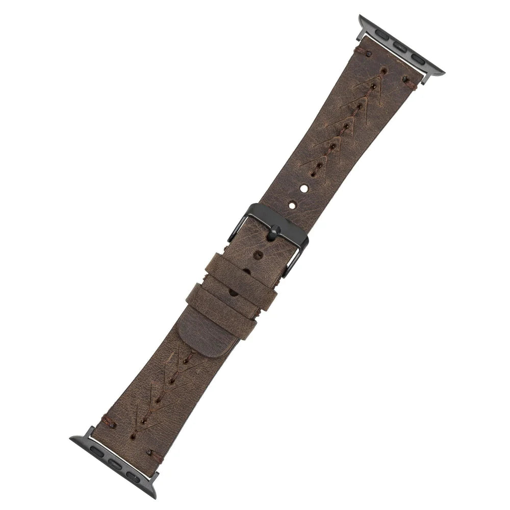 Boras Lederarmband für Apple Watch aus echtem Leder