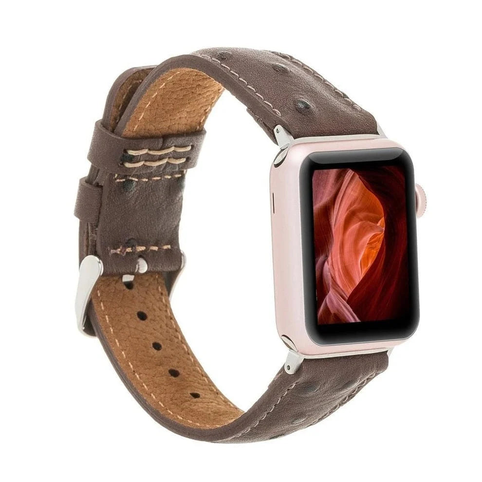 Classic Lederarmband für Apple Watch aus echtem Leder