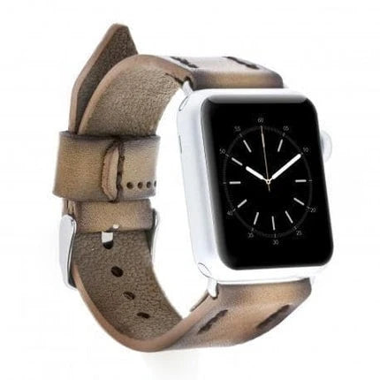 Classic Lederarmband für Apple Watch aus echtem Leder