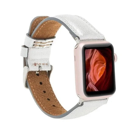 Classic Lederarmband für Apple Watch aus echtem Leder