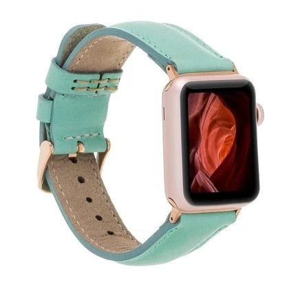 Classic Lederarmband für Apple Watch aus echtem Leder