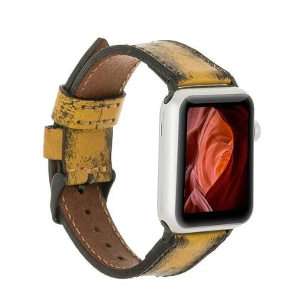 Classic Lederarmband für Apple Watch aus echtem Leder