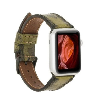 Classic Lederarmband für Apple Watch aus echtem Leder