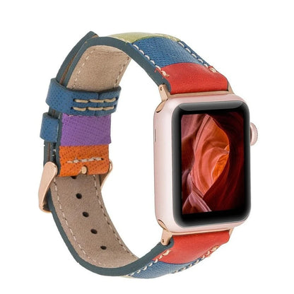 Classic Lederarmband für Apple Watch aus echtem Leder