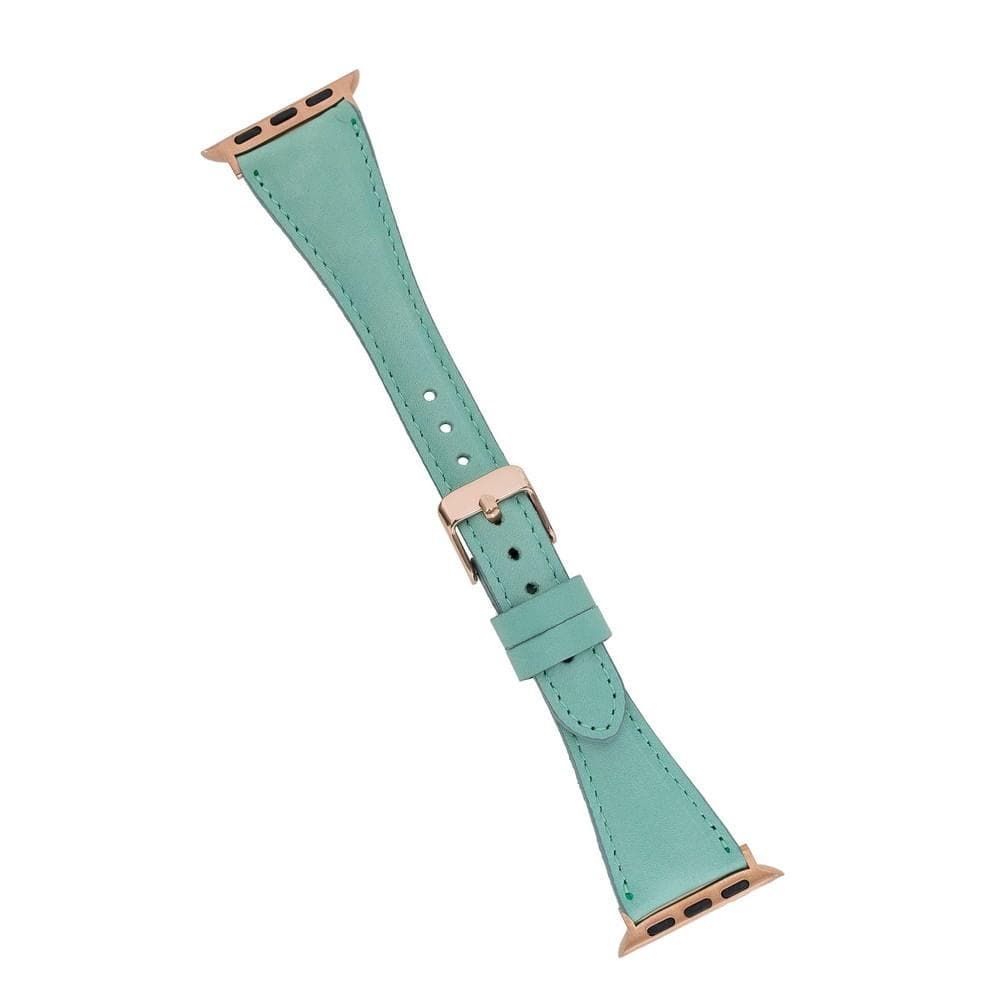 Leather Apple Watch Bands - Clasic Slim Style ERC2