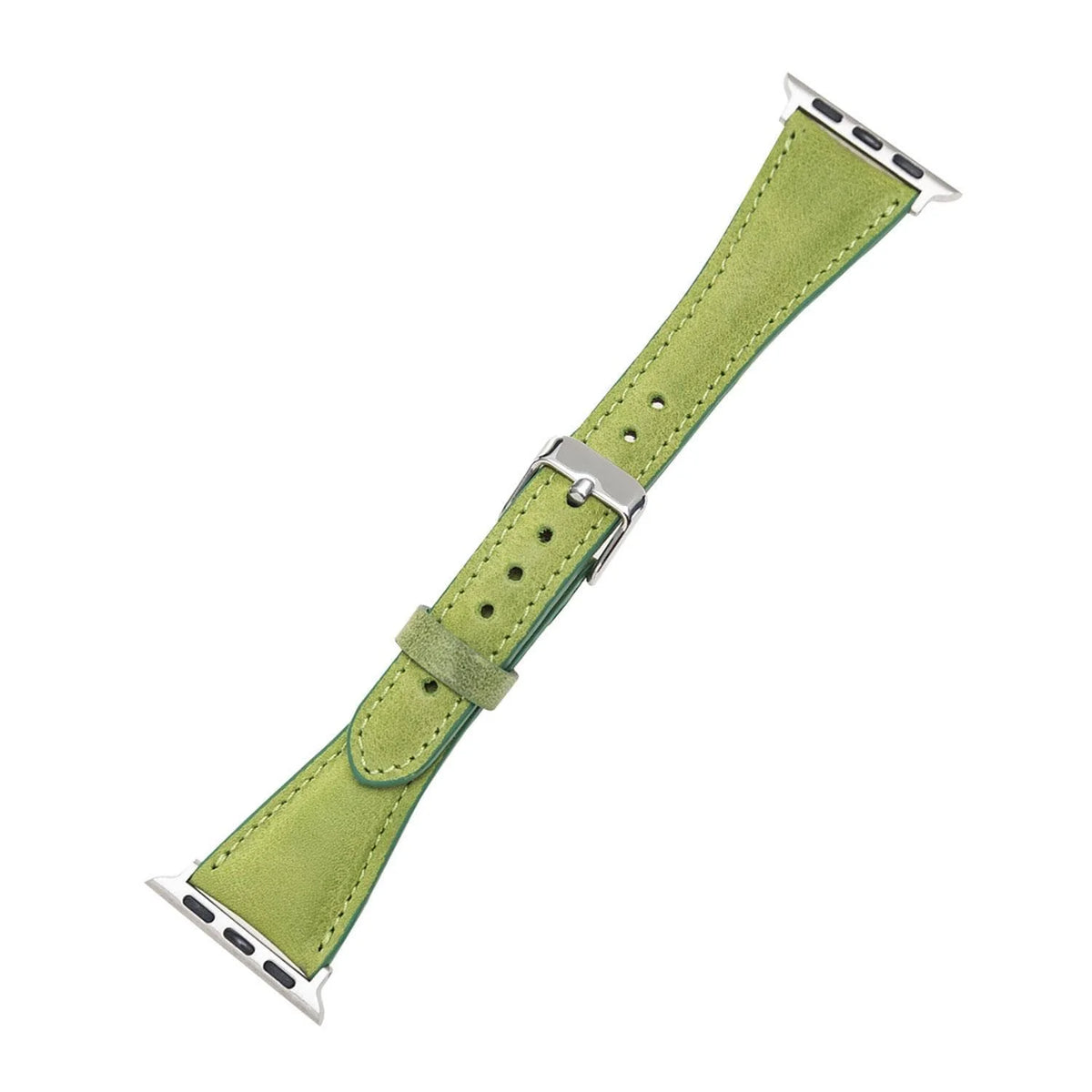 Schmal Lederarmband für Apple Watch aus echtem Leder