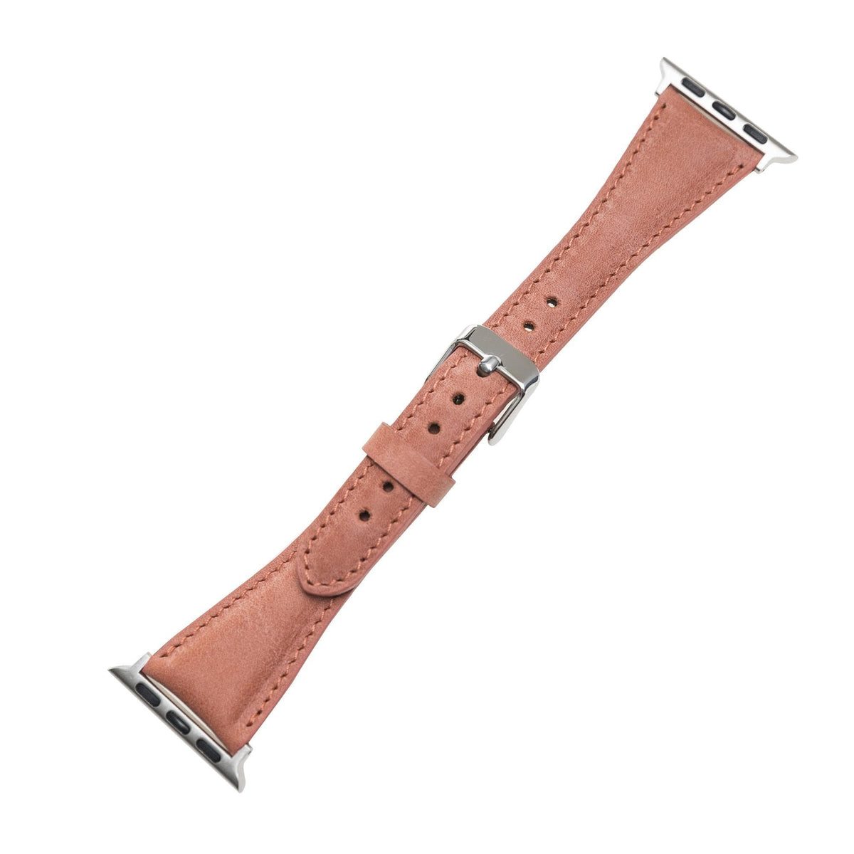 Schmal Lederarmband für Apple Watch aus echtem Leder