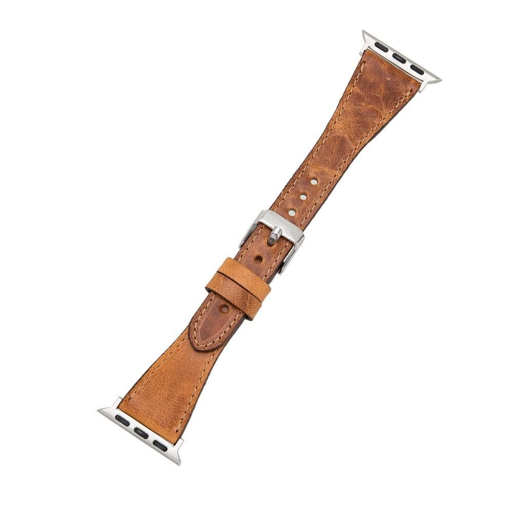 Leather Apple Watch Bands - Clasic Slim Style