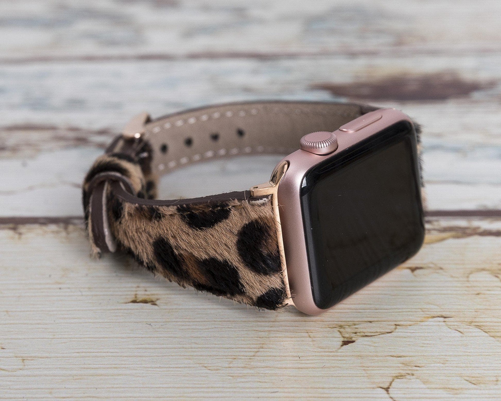 Leather Apple Watch Bands - Clasic Slim Style