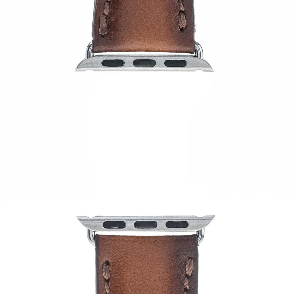 Classic Lederarmband für Apple Watch aus echtem Leder