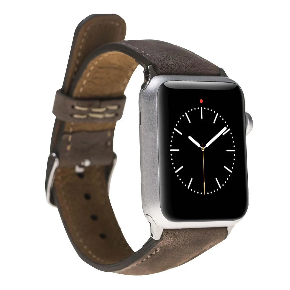 Classic Lederarmband für Apple Watch aus echtem Leder