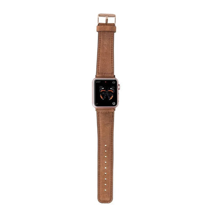 Classic Lederarmband für Apple Watch aus echtem Leder