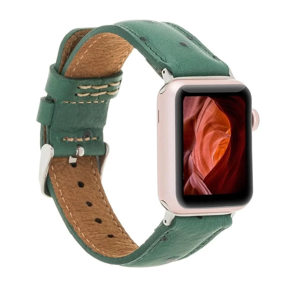 Classic Lederarmband für Apple Watch aus echtem Leder