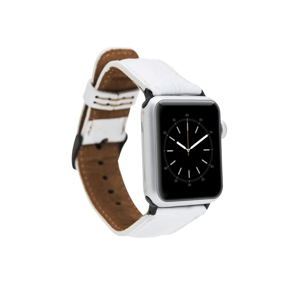 Classic Lederarmband für Apple Watch aus echtem Leder