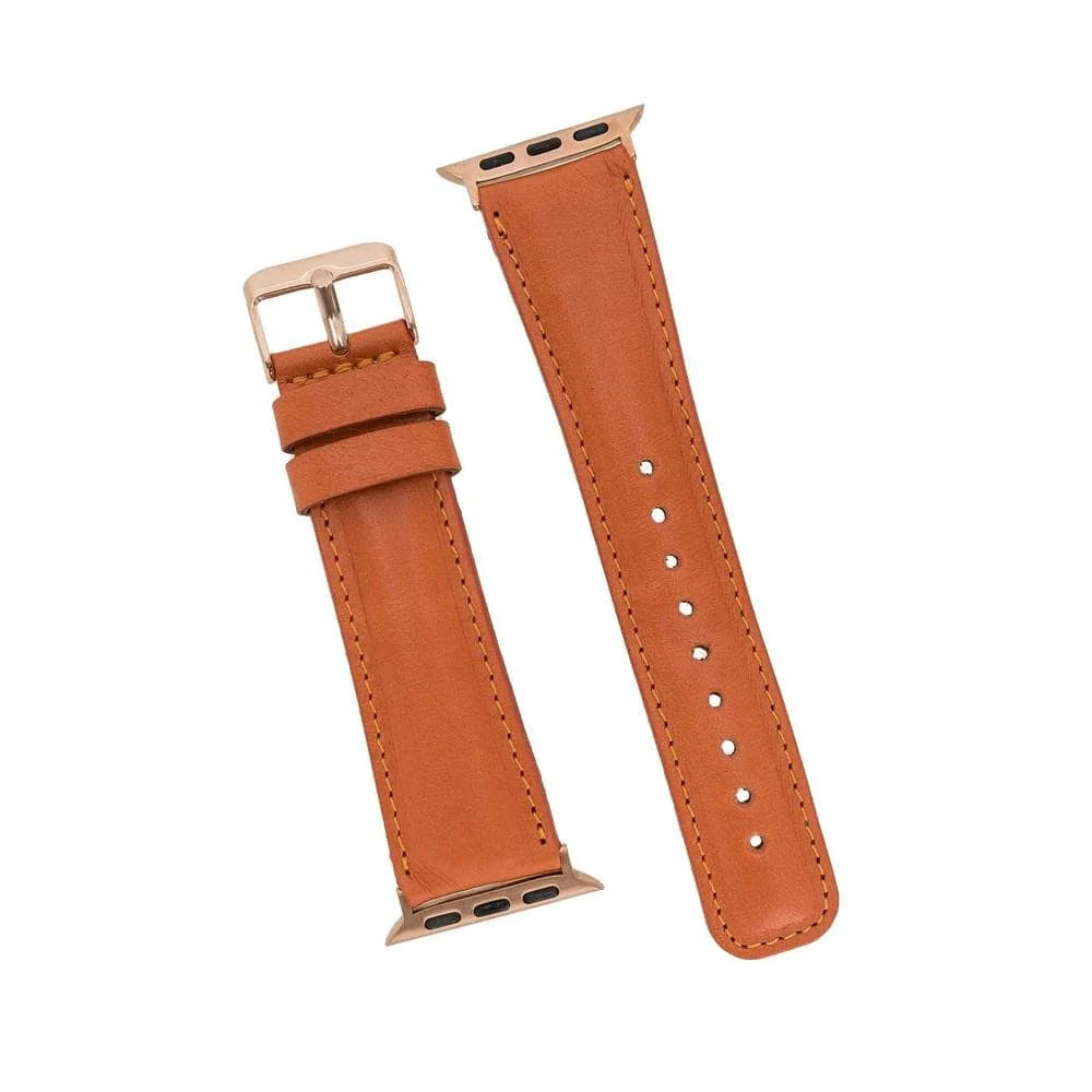 Classic Lederarmband für Apple Watch aus echtem Leder