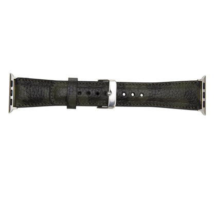 Classic Lederarmband für Apple Watch aus echtem Leder in Braun