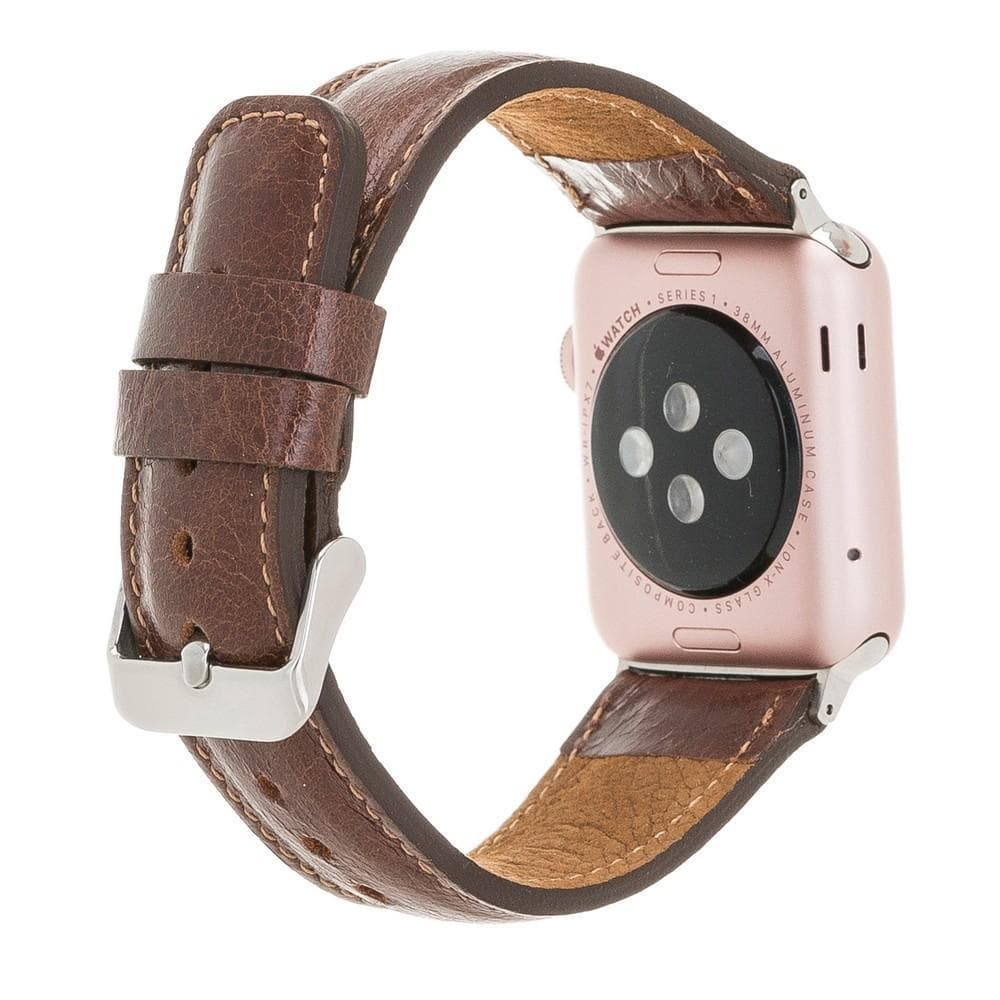 Classic Lederarmband für Apple Watch aus echtem Leder