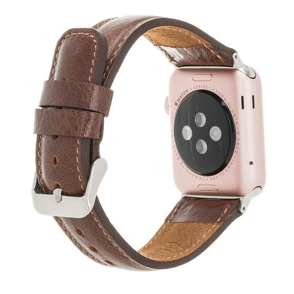 Classic Lederarmband für Apple Watch aus echtem Leder