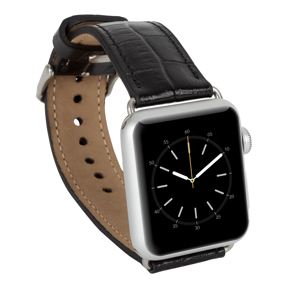 Classic Lederarmband für Apple Watch aus echtem Leder