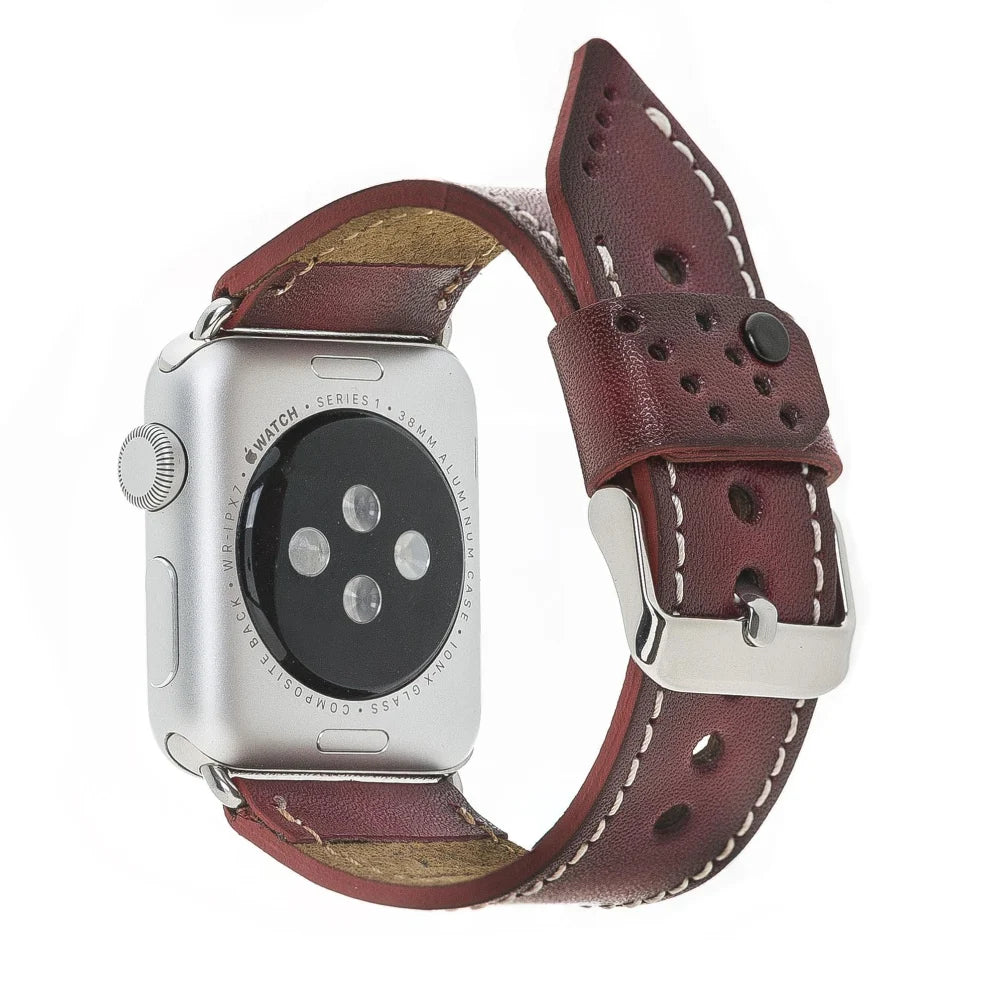 Classic Lederarmband für Apple Watch aus echtem Leder