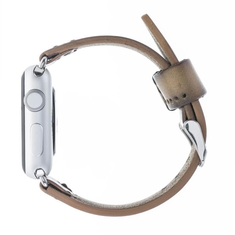 Classic Lederarmband für Apple Watch aus echtem Leder