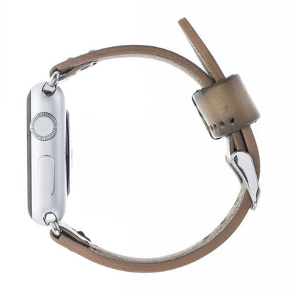 Classic Lederarmband für Apple Watch aus echtem Leder