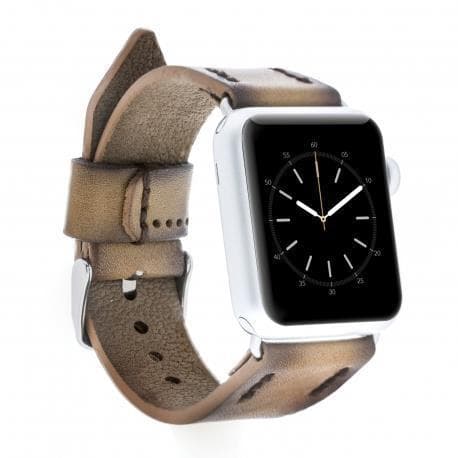 Classic Lederarmband für Apple Watch aus echtem Leder