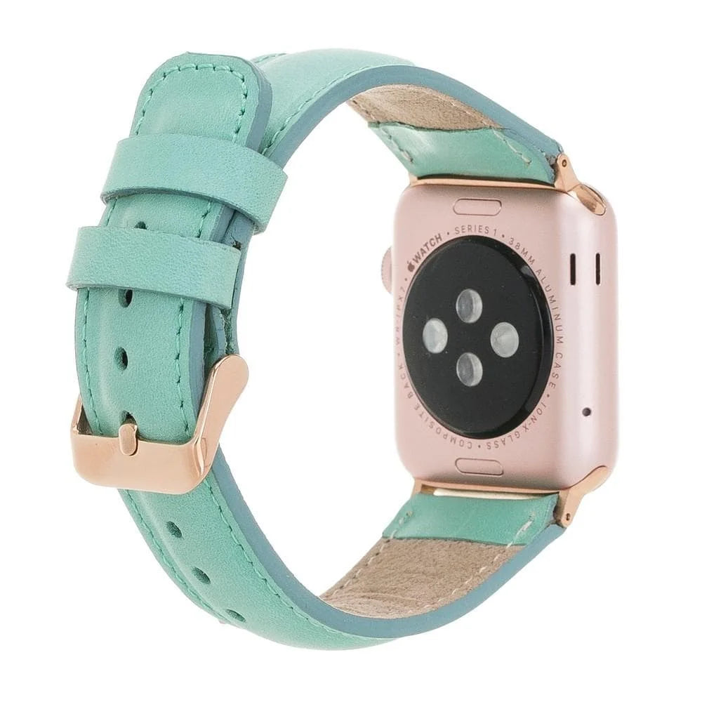 Classic Lederarmband für Apple Watch aus echtem Leder