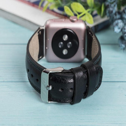 Classic Lederarmband für Apple Watch aus echtem Leder