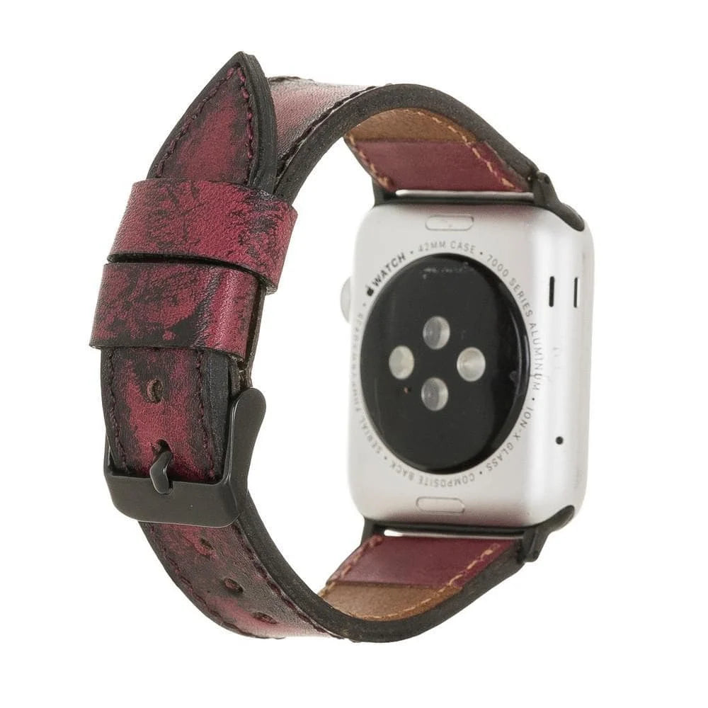 Classic Lederarmband für Apple Watch aus echtem Leder