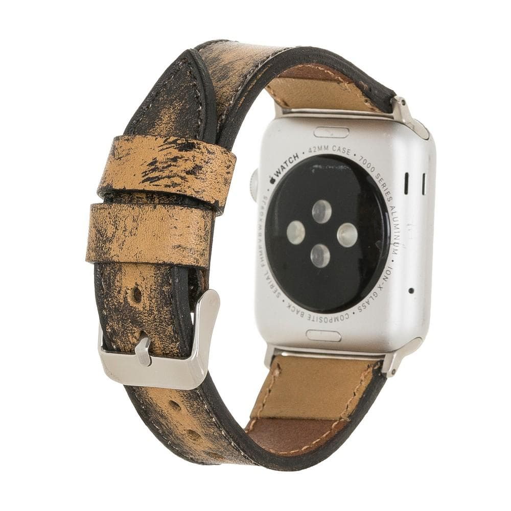 Classic Lederarmband für Apple Watch aus echtem Leder